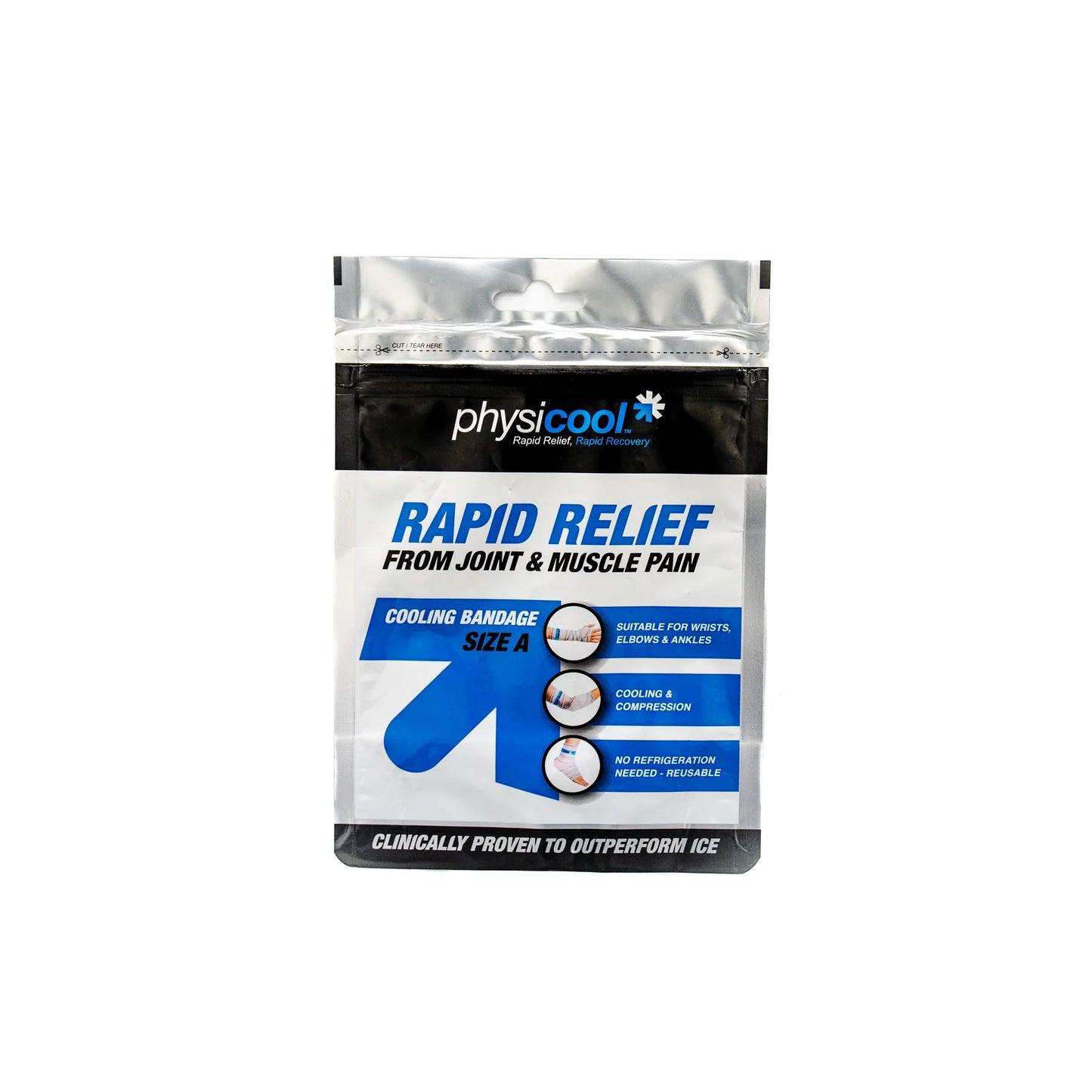 Rapid Relief Cooling Wrap Size A - Wrist, Ankle, Elbow